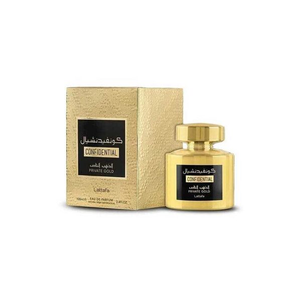 Confidential private Gold - 100ml – Lattafa - Ard al zaafaran