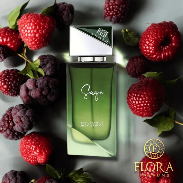 Eau de Parfum pour Homme et Femme – Sage – 80 ml – Ahmed Al Maghribi
