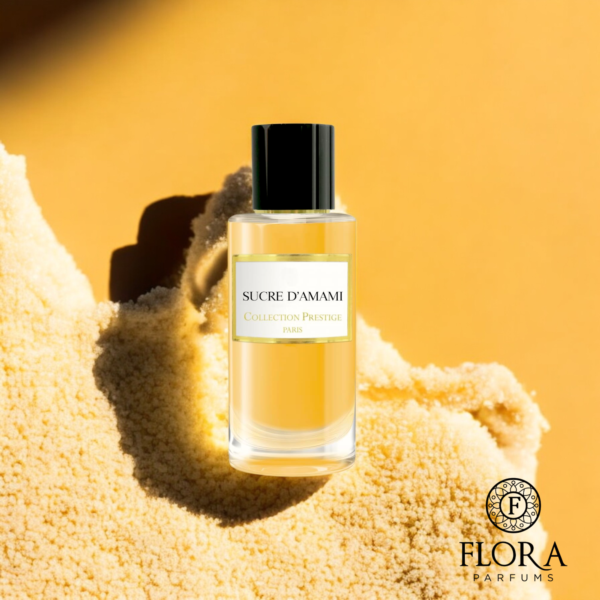 Eau de parfum pour homme et femme - Sucre d’Amami - 20ml - Collection Prestige paris Description Découvrez l'Eau de Parfum Sucre d'Amani de la collection Prestige, Paris, une fragrance exquise conçue pour séduire aussi bien les hommes que les femmes. Plongez dans une aventure olfactive envoûtante qui vous transportera dans les souvenirs doux de votre enfance, tout en embrassant l'élégance et le raffinement contemporain. Sucre d'Amani s'ouvre sur une base solide d'accord vanille, apportant une profondeur chaleureuse à cette composition parfumée. Les notes de canne à sucre se mêlent habilement à un rêve floral, poudré, et vanillé, où l'accord orchidée apporte une touche de séduction à l'ensemble. Les notes olfactives de Sucre d'Amani de la collection Prestige, Paris sont une symphonie olfactive captivante : Notes de tête : Une explosion gourmande de caramel, de chocolat et de framboise crée un départ irrésistiblement sucré. Notes de cœur : Un souffle de notes florales blanches apporte une élégance florale et légère, équilibrant la douceur sucrée. Notes de fond : La vanille persistante vient couronner cette composition parfumée, laissant une empreinte sucrée et séduisante sur la peau. Sucre d'Amani de la collection Prestige, Paris, est bien plus qu'un simple parfum ; il est une expérience sensorielle qui fusionne le passé et le présent, l'innocence et la séduction.  Cette fragrance enchanteresse est le compagnon idéal pour ceux qui apprécient l'élégance, la douceur et la nostalgie. Osez vous laisser enivrer par cette fragrance, et laissez-vous emporter par le charme sucré de Sucre d'Amani. Notes Olfactives Notes de tête :  Caramel, Chocolat, Framboise Notes de coeur :  Note florale blanche Notes de fond :  Vanille
