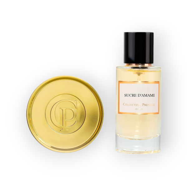 Eau de parfum pour homme et femme - Sucre d’Amami - 20ml - Collection Prestige paris Description Découvrez l'Eau de Parfum Sucre d'Amani de la collection Prestige, Paris, une fragrance exquise conçue pour séduire aussi bien les hommes que les femmes. Plongez dans une aventure olfactive envoûtante qui vous transportera dans les souvenirs doux de votre enfance, tout en embrassant l'élégance et le raffinement contemporain. Sucre d'Amani s'ouvre sur une base solide d'accord vanille, apportant une profondeur chaleureuse à cette composition parfumée. Les notes de canne à sucre se mêlent habilement à un rêve floral, poudré, et vanillé, où l'accord orchidée apporte une touche de séduction à l'ensemble. Les notes olfactives de Sucre d'Amani de la collection Prestige, Paris sont une symphonie olfactive captivante : Notes de tête : Une explosion gourmande de caramel, de chocolat et de framboise crée un départ irrésistiblement sucré. Notes de cœur : Un souffle de notes florales blanches apporte une élégance florale et légère, équilibrant la douceur sucrée. Notes de fond : La vanille persistante vient couronner cette composition parfumée, laissant une empreinte sucrée et séduisante sur la peau. Sucre d'Amani de la collection Prestige, Paris, est bien plus qu'un simple parfum ; il est une expérience sensorielle qui fusionne le passé et le présent, l'innocence et la séduction.  Cette fragrance enchanteresse est le compagnon idéal pour ceux qui apprécient l'élégance, la douceur et la nostalgie. Osez vous laisser enivrer par cette fragrance, et laissez-vous emporter par le charme sucré de Sucre d'Amani. Notes Olfactives Notes de tête :  Caramel, Chocolat, Framboise Notes de coeur :  Note florale blanche Notes de fond :  Vanille