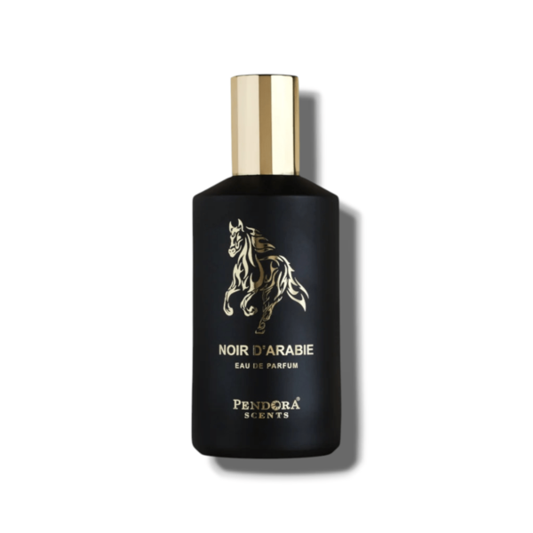 Eau de Parfum pour Homme - Noir d’Arabie - Pendora Scents by Paris Corner - 100ml Noir d’Arabie de Pendora Scents by Paris Corner est une Eau de Parfum envoûtante et sophistiquée de 100 ml, spécialement conçue pour l’homme moderne et élégant. Ce parfum oriental mêle des accords profonds et épicés pour une signature olfactive à la fois audacieuse et raffinée, idéale pour les soirées et les occasions spéciales.