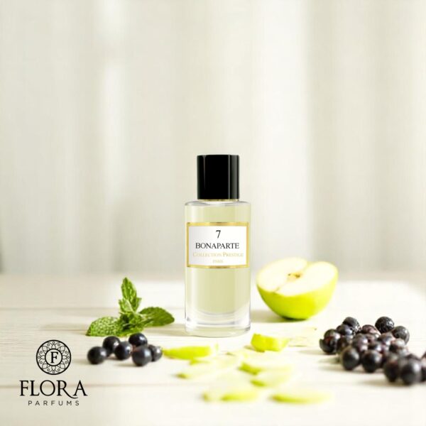 Bonaparte n°7 de Collection prestige est un parfum masculin intense, où ananas, bois fumés et ambre gris s’allient pour incarner la puissance, l’élégance.